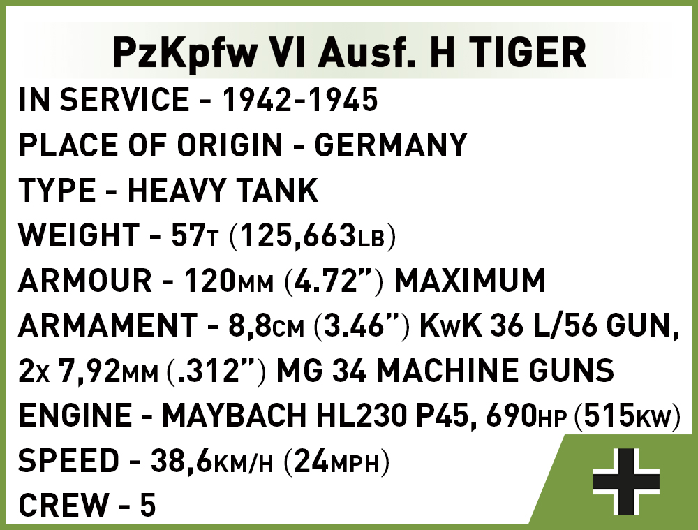 COBI PzKpfw VI Tiger 131 – Bild 7