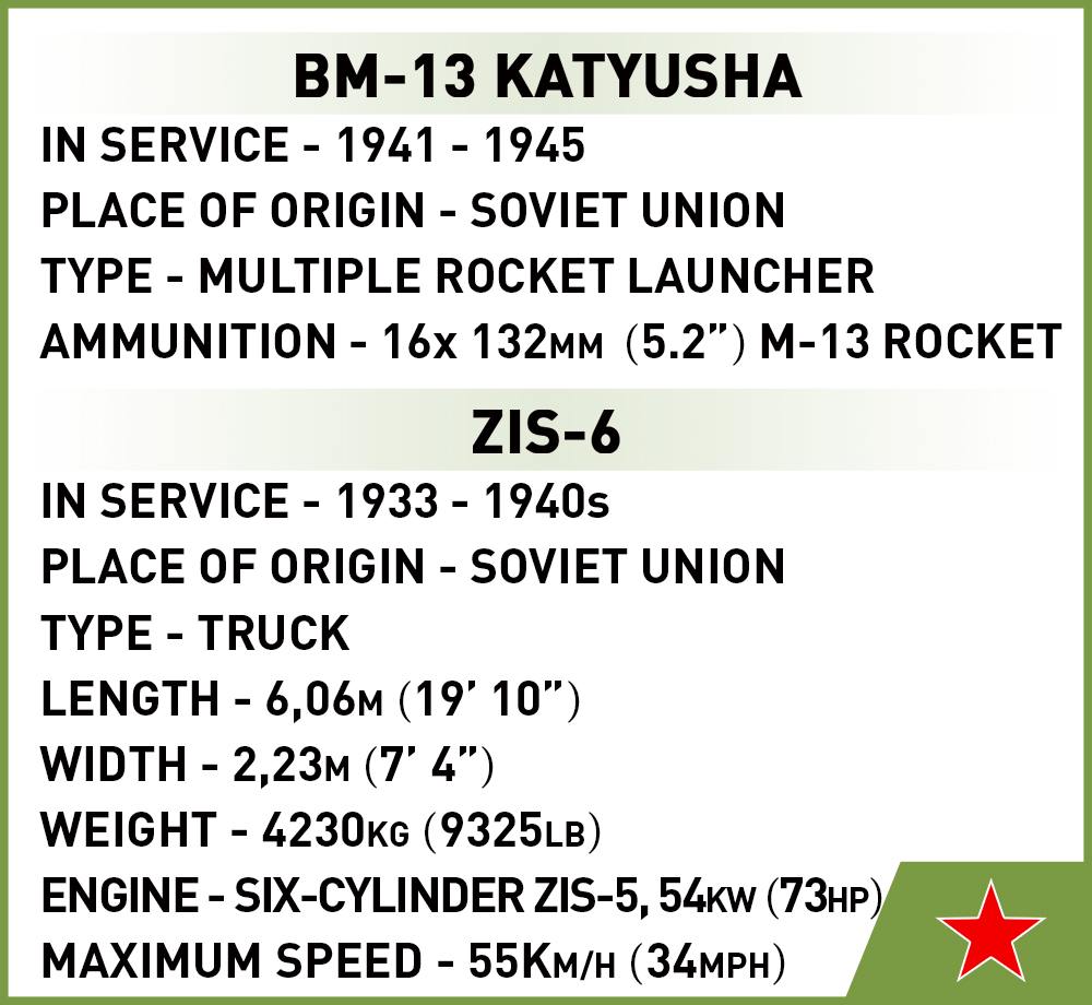 COBI Bm-13 Katyusha (Zis -6) – Bild 8