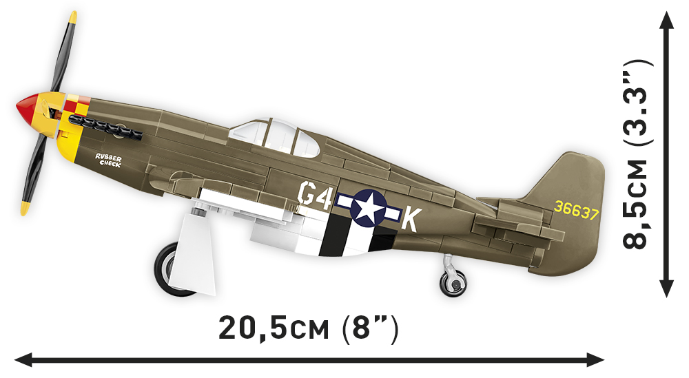 COBI Mustang P-51B – Bild 6