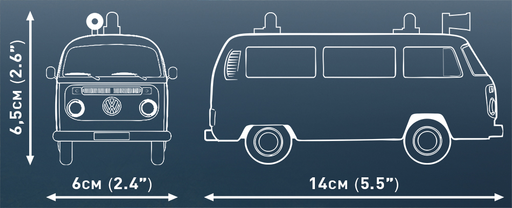 COBI Volkswagen T2b Feuerwehr – Bild 4