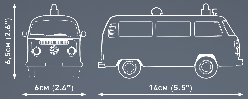 COBI Volkswagen T2b Krankenwagen – Bild 4