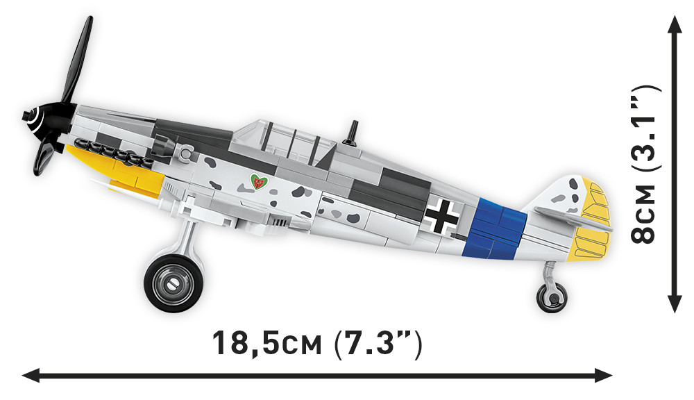 COBI Messerschmitt Bf 109 G – Bild 6