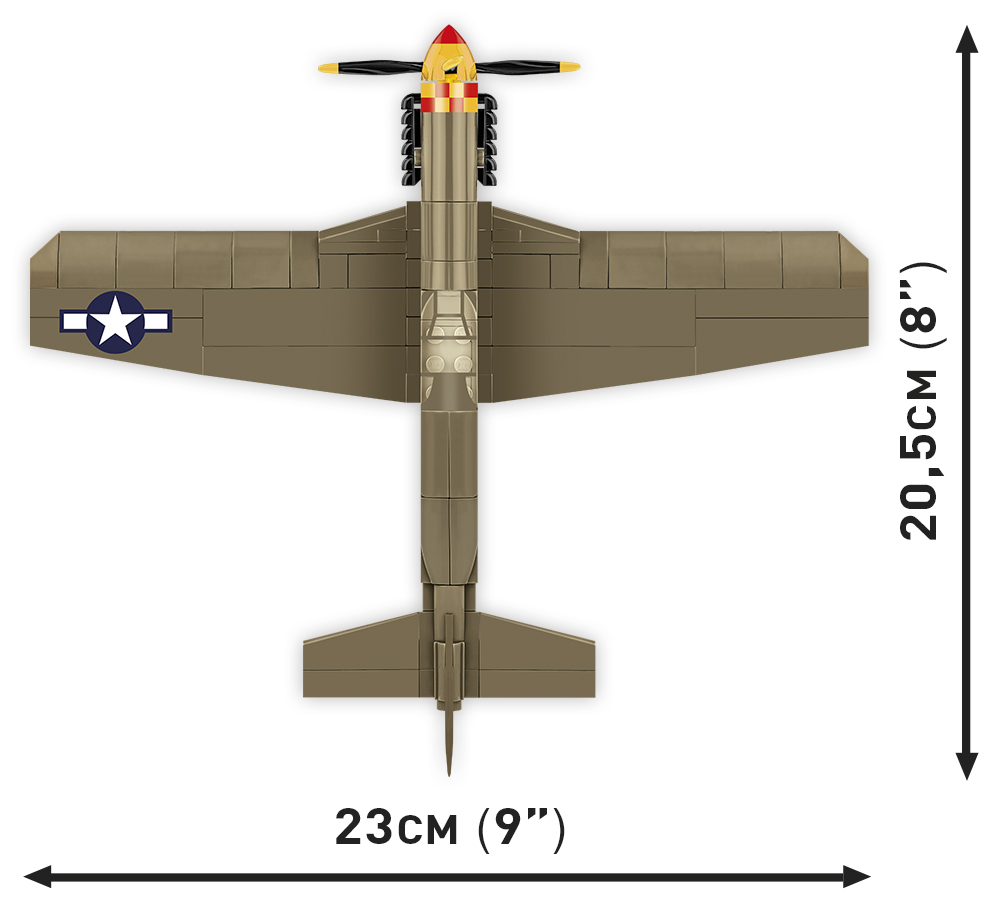 COBI Mustang P-51B – Bild 5