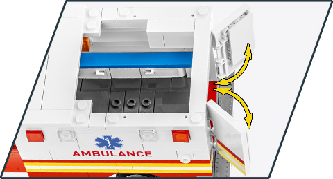 COBI RAM 3500 - Ambulance – Bild 2