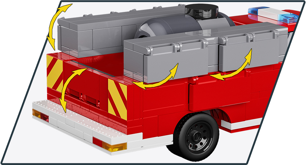 COBI RAM 3500 - Feuerwehr Truck – Bild 4