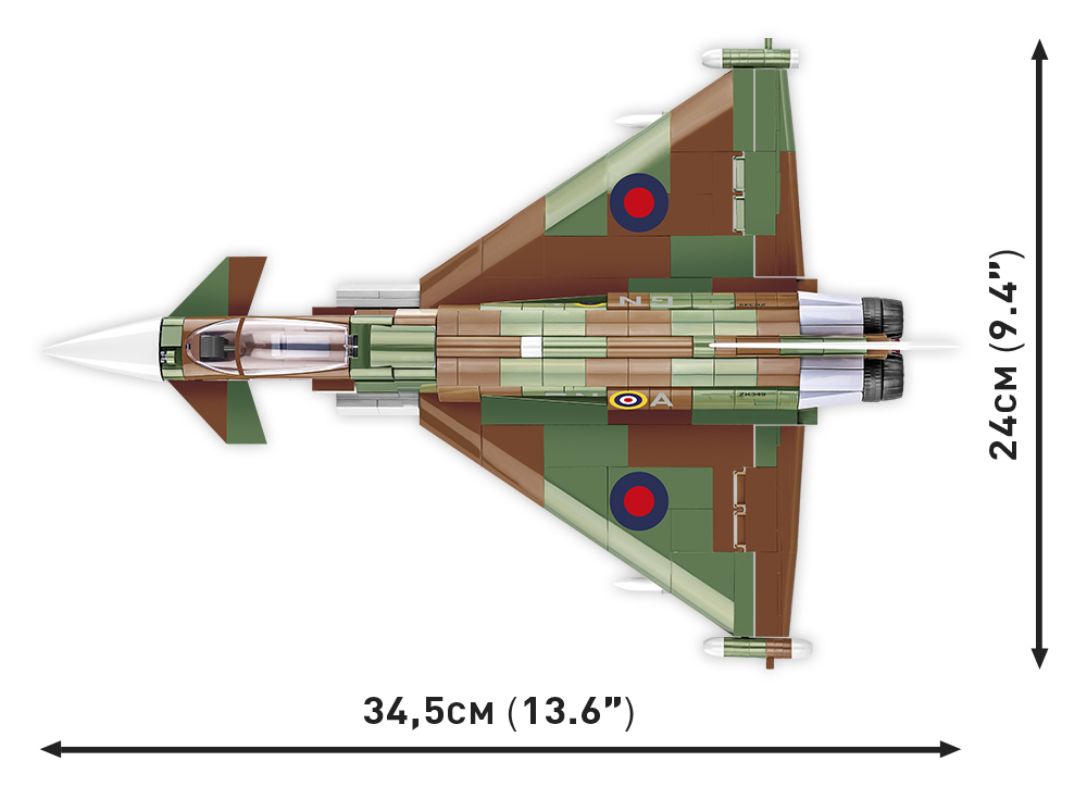 COBI Eurofighter Typhoon FGR4 "GiNA" – Bild 8