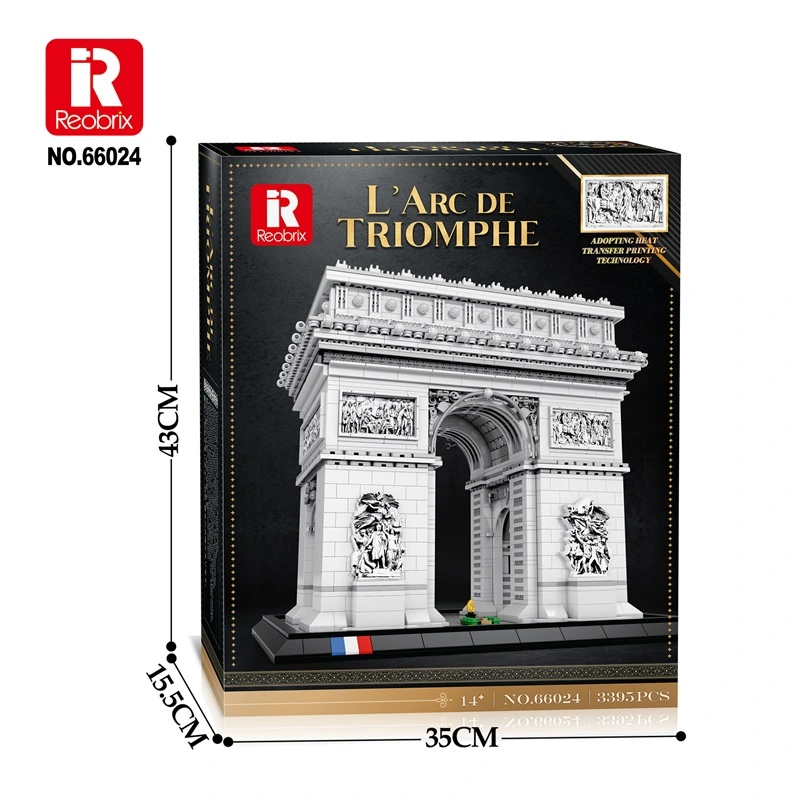 Reobrix 66024 Arc de Triomphe | XXL Klemmbaustein-Set – Bild 5