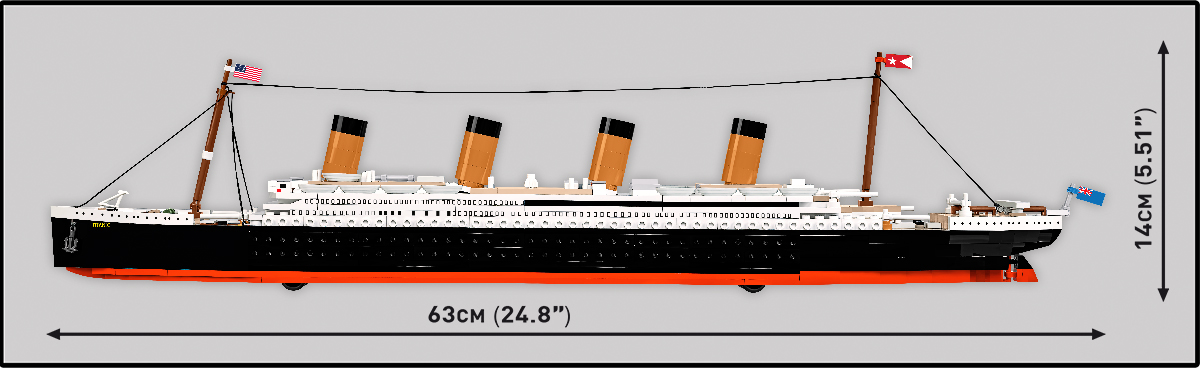 COBI RMS Titanic 1:450 – Bild 5