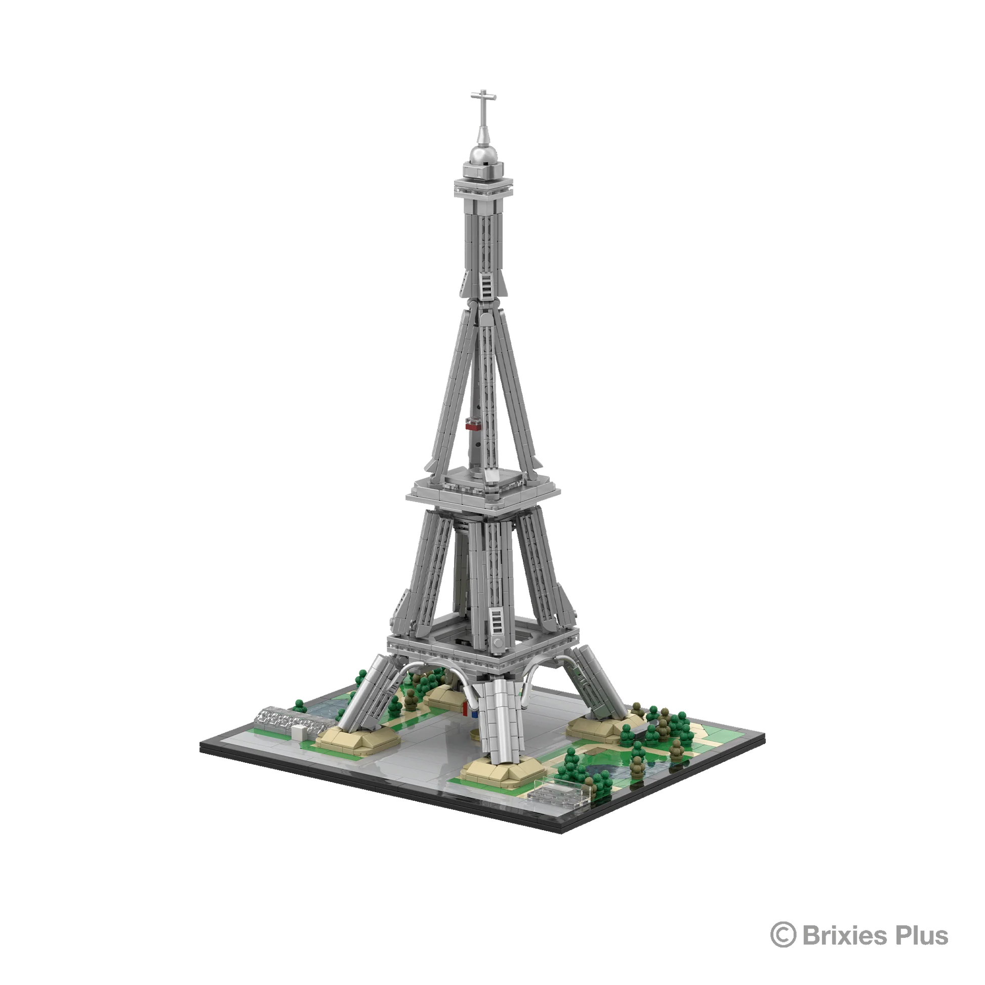 BRIXIES Plus Eiffelturm (Groß) – Das Pariser Wahrzeichen als faszinierendes 3D-Konstruktionsmodell – Bild 4