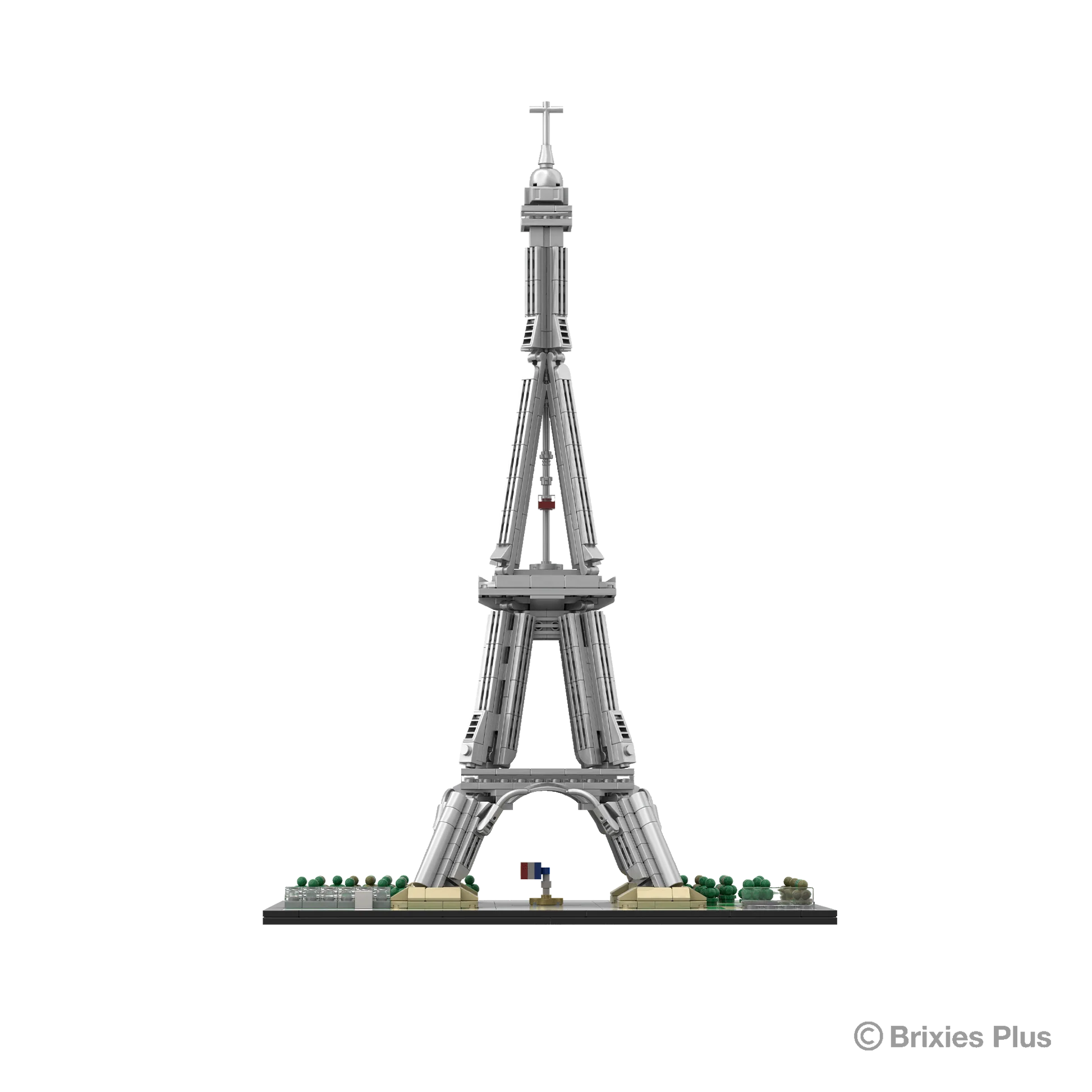 BRIXIES Plus Eiffelturm (Groß) – Das Pariser Wahrzeichen als faszinierendes 3D-Konstruktionsmodell – Bild 2