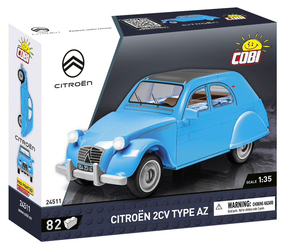 COBI 24511 Citroën® 2CV Type AZ | 82 Teile 1:35