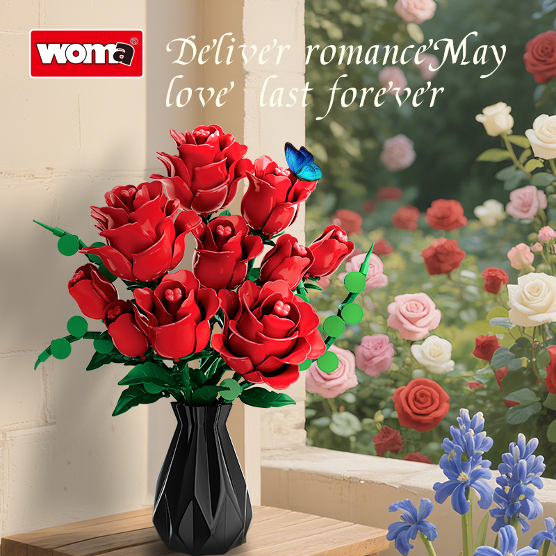 WOMA Rote Rosen Bouquet – Bild 2