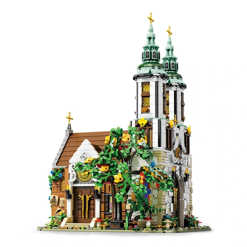 Reobrix 66023 St. Andrew's Church mit LED | 3306 Teile – Bild 3