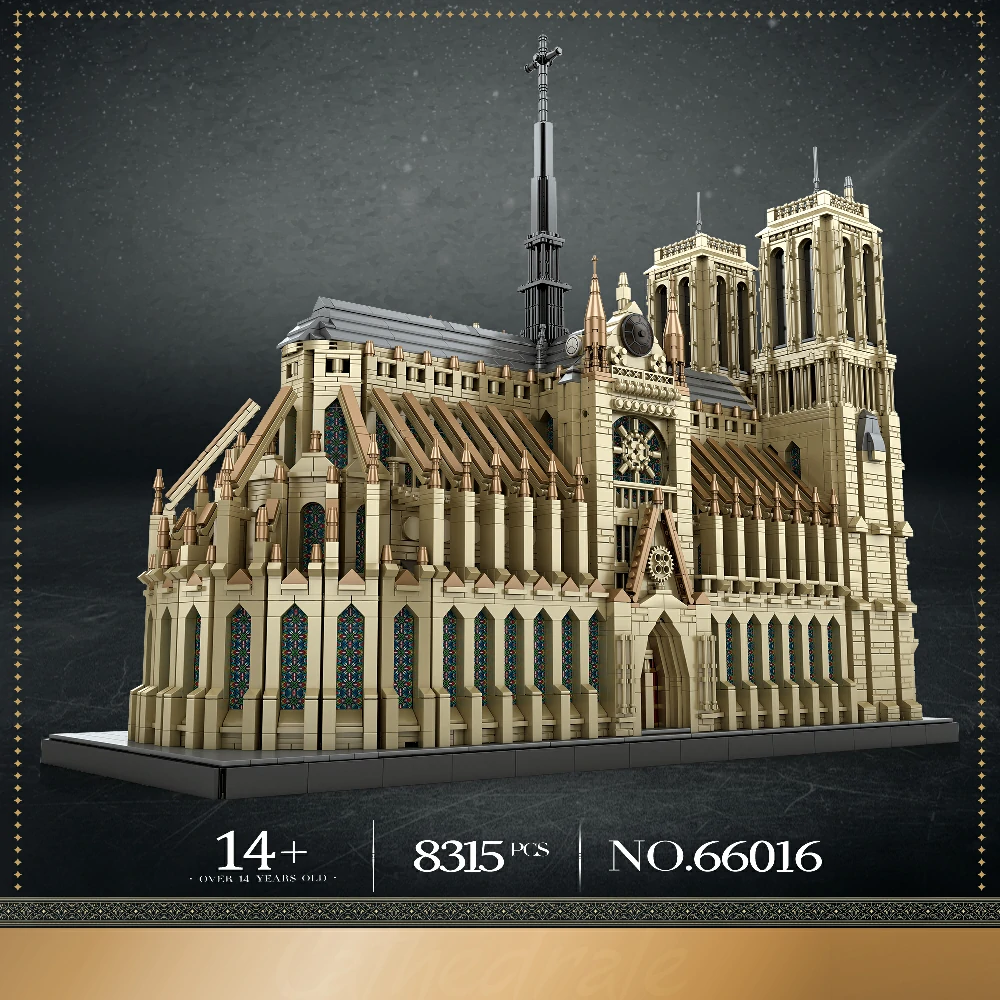 Reobrix 66016 Notre Dame de Paris | Monumentales Set – Bild 2