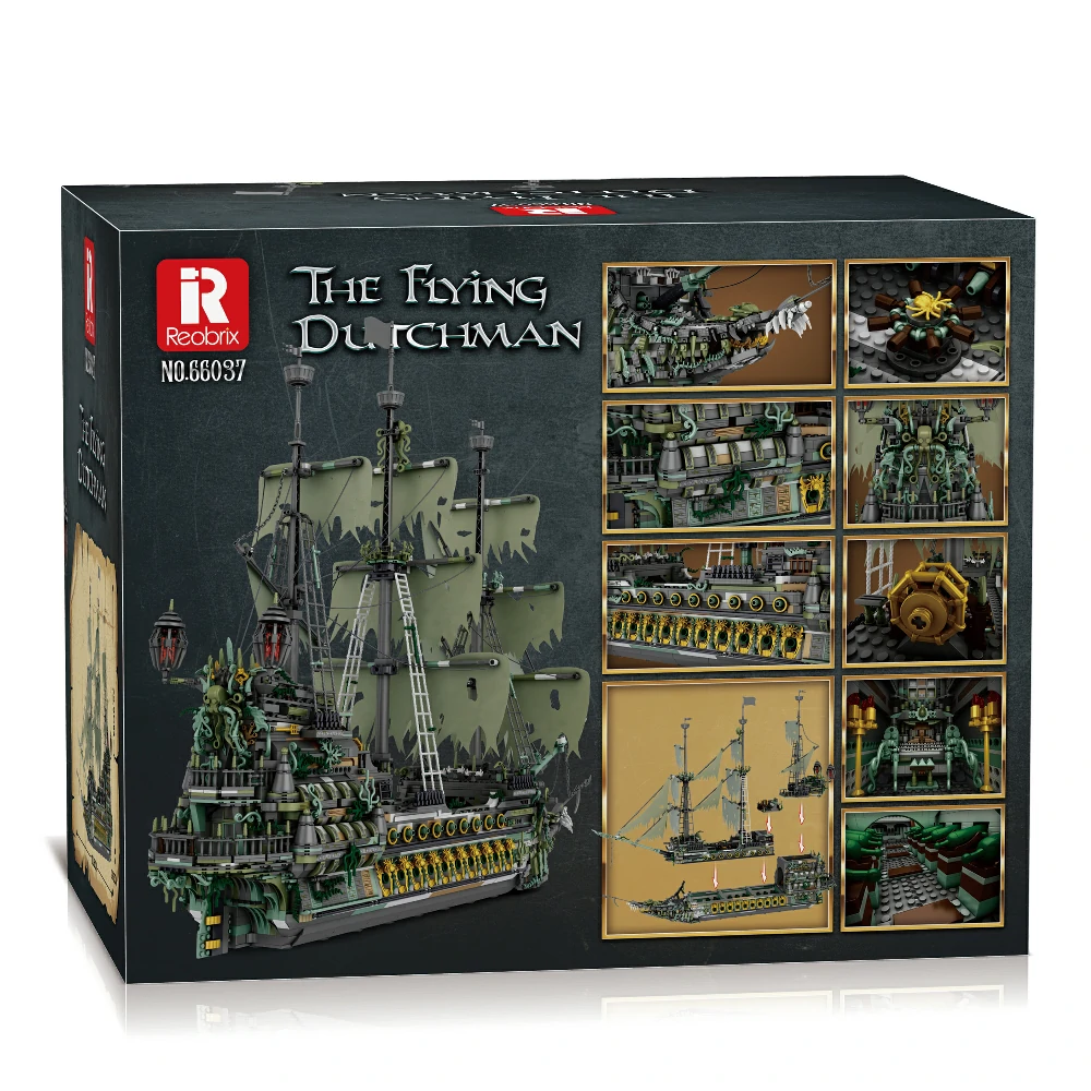 Reobrix 66037 The Flying Dutchman Piratenschiff XXL | 5503 Teile – Bild 2