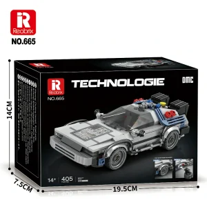 Reobrix 665 Future DMC Zeitmaschine 1:24 | Filmauto