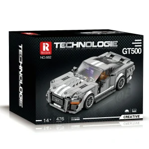 Reobrix Rennwagen Mustang Shelby GT Stil 1:24 | 8 Noppen Auto