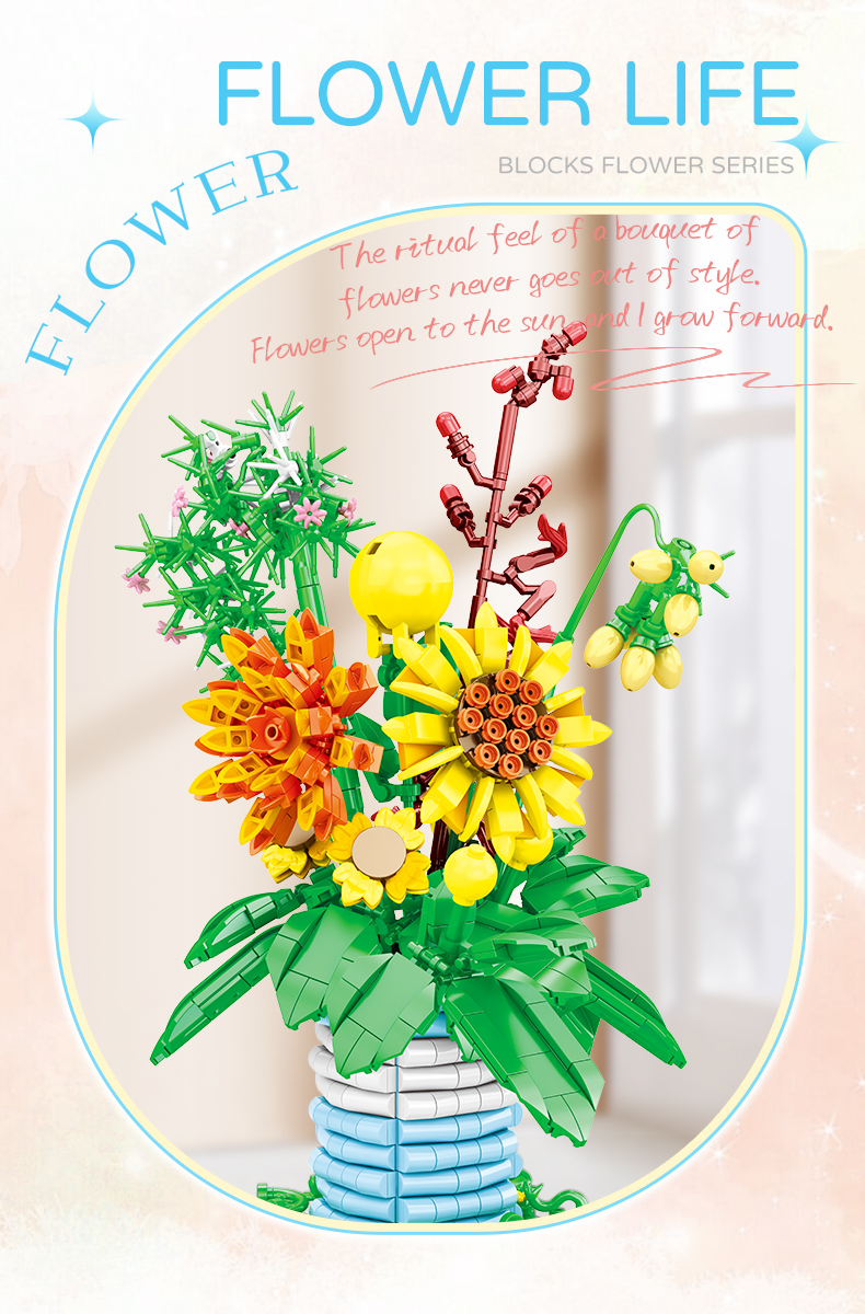 WOMA Sonnenblumen in einer Vase – Bild 2