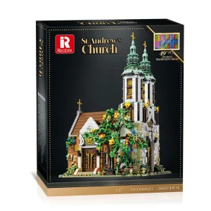Reobrix 66023 St. Andrew's Church mit LED | 3306 Teile