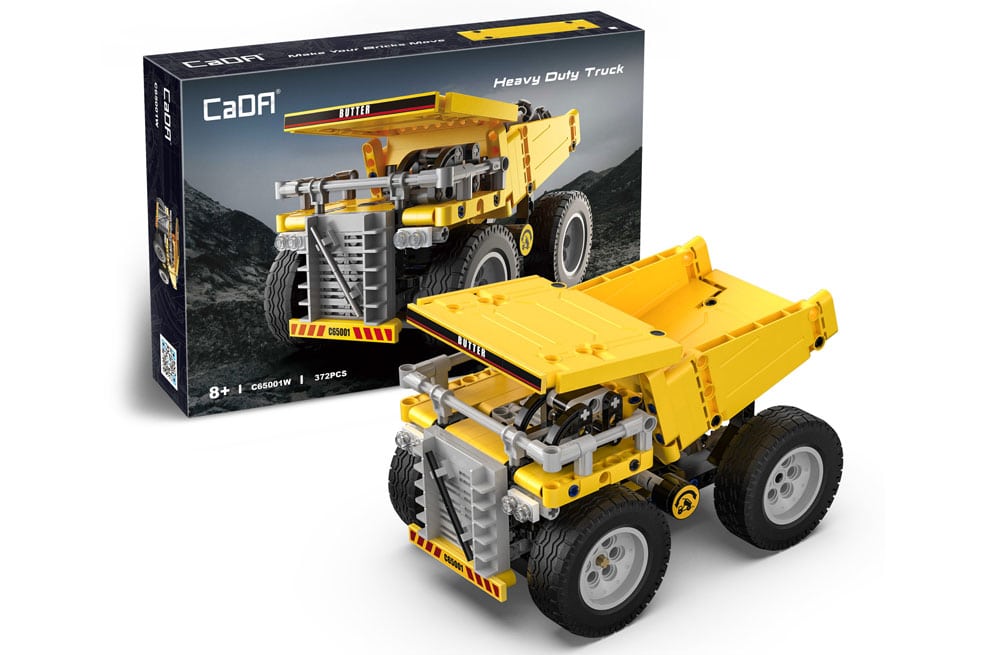 CaDA C65001W Heavy Duty Truck | 372 Teile Muldenkipper LKW