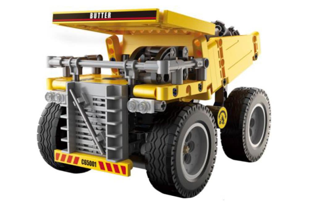 CaDA C65001W Heavy Duty Truck | 372 Teile Muldenkipper LKW – Bild 2