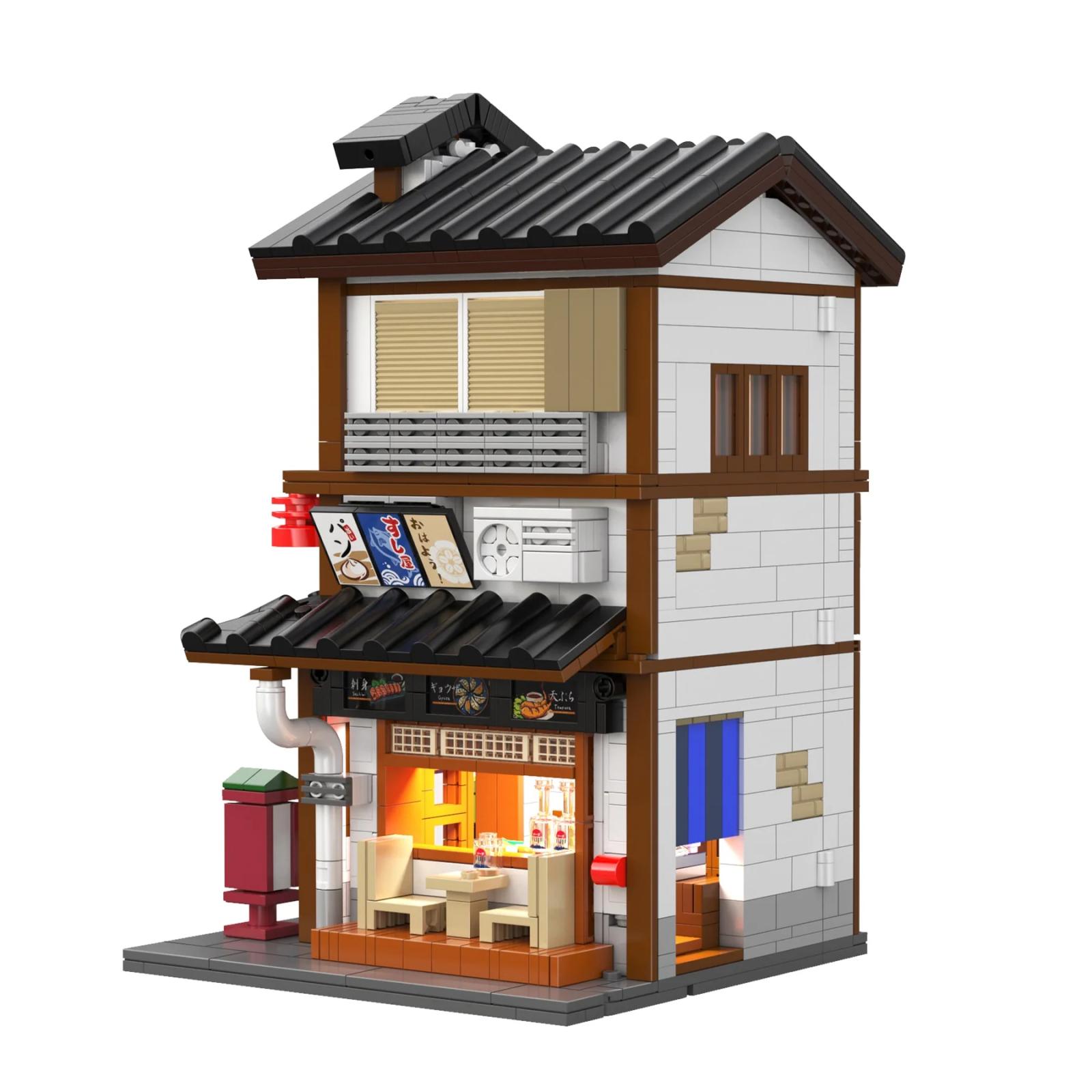 CaDA C66019W Japanische Izakaya | 1195 Teile Modular Building – Bild 4