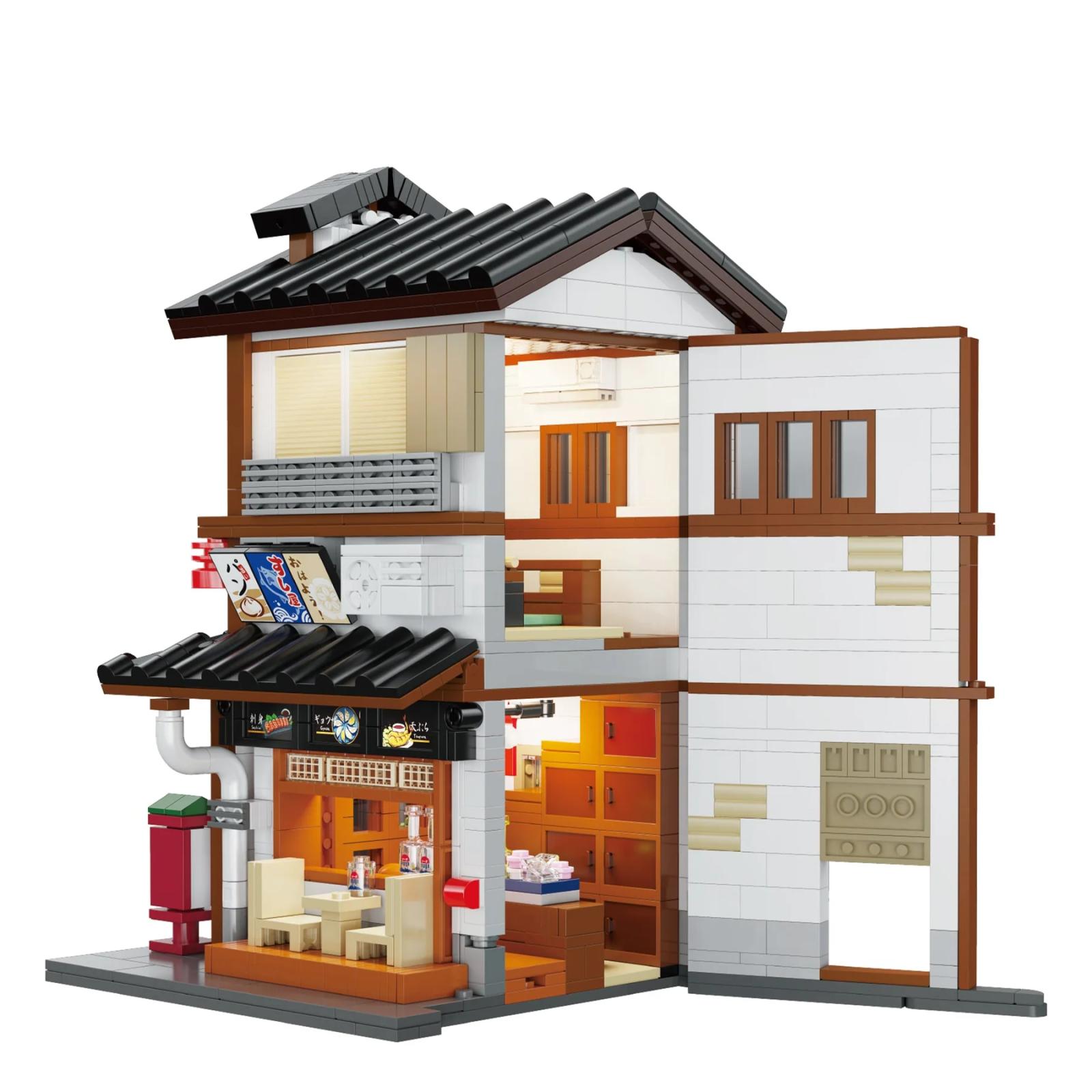 CaDA C66019W Japanische Izakaya | 1195 Teile Modular Building – Bild 3