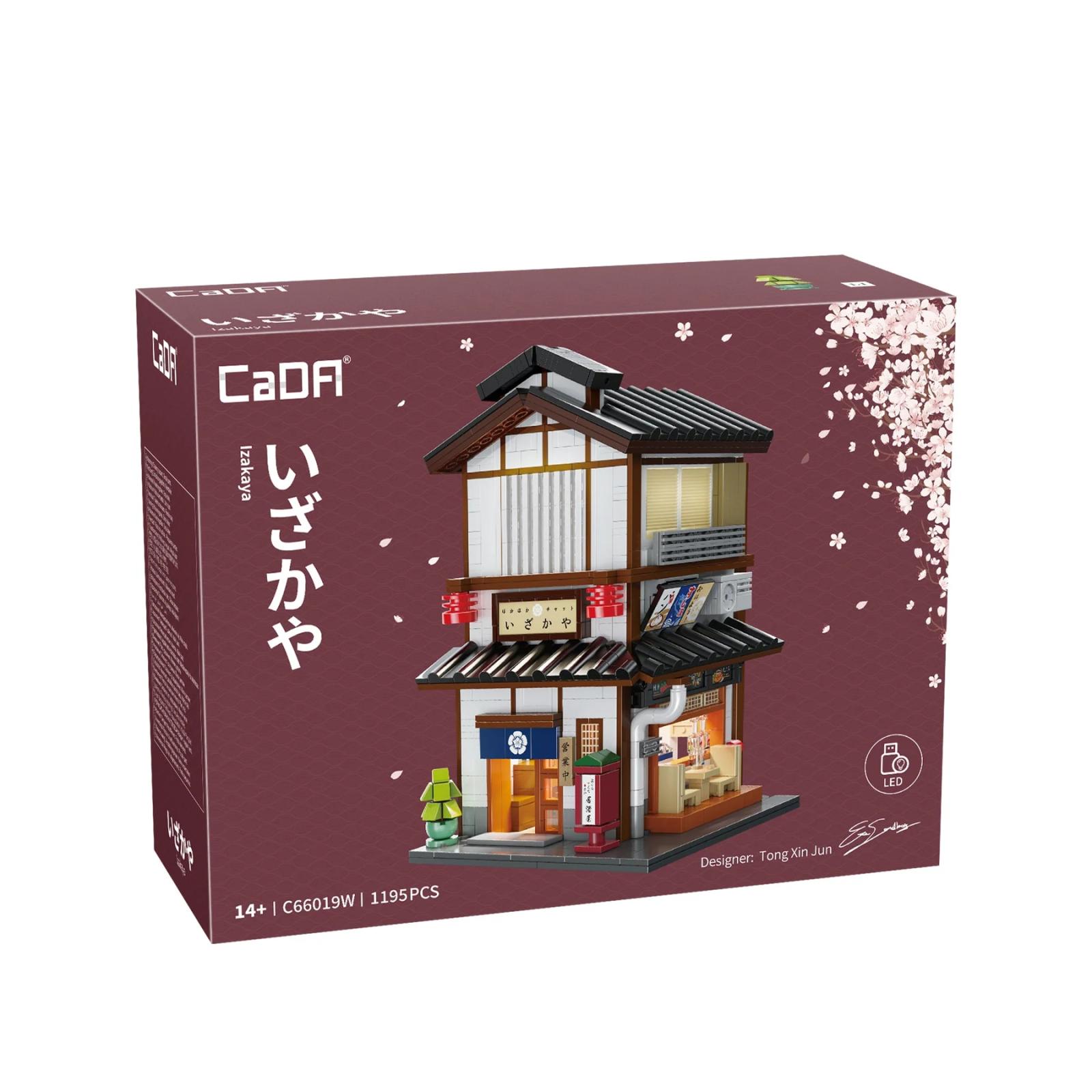 CaDA C66019W Japanische Izakaya | 1195 Teile Modular Building