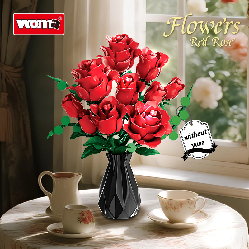 WOMA Rote Rosen Bouquet