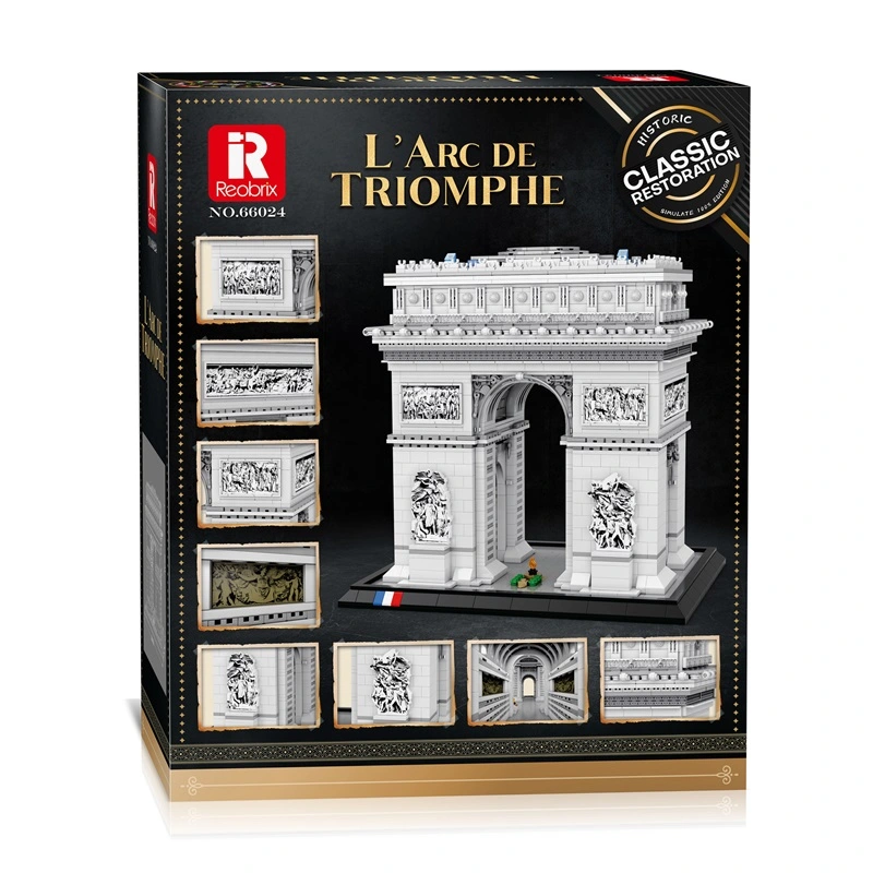 Reobrix 66024 Arc de Triomphe | XXL Klemmbaustein-Set – Bild 2