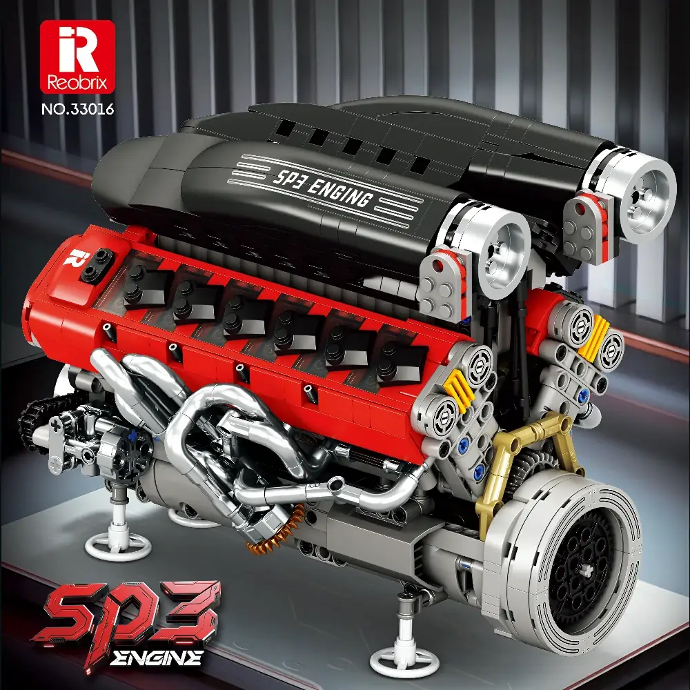 Reobrix 33016 SP3 ENGINE mit Motor | V12 Technik-Modell