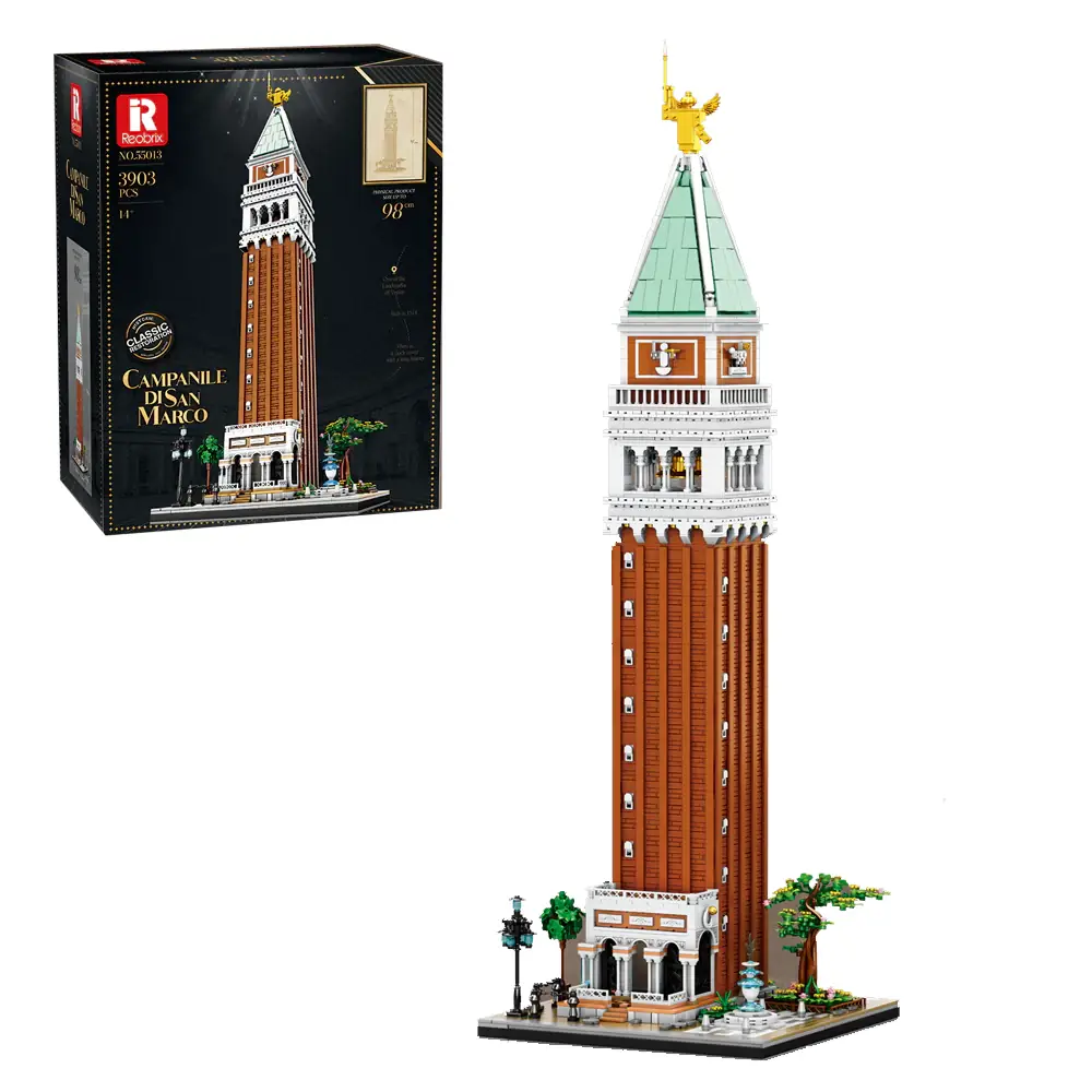 Reobrix 55013 Campanile di San Marco | XXL Klemmbaustein-Set – Bild 2