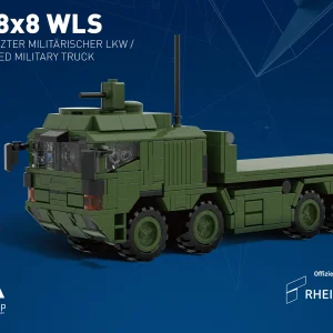 Stone Heap Rheinmetall – HX 8×8 WLS (Wechselladersystem)