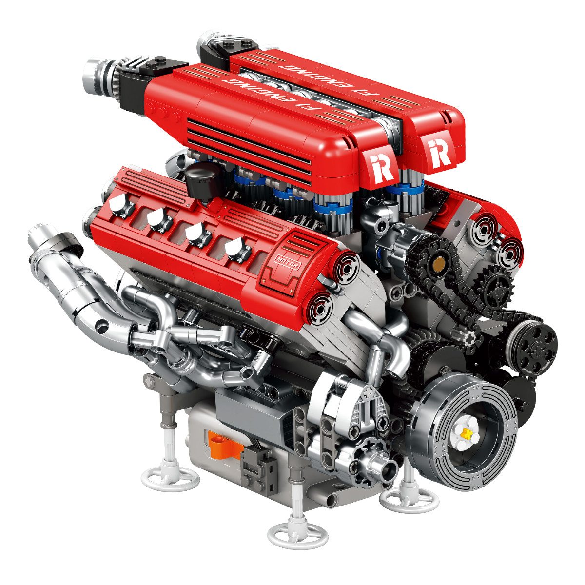 Reobrix 33015 F1 Racing Engine | Formel 1 Rennmotor 1101 Teile