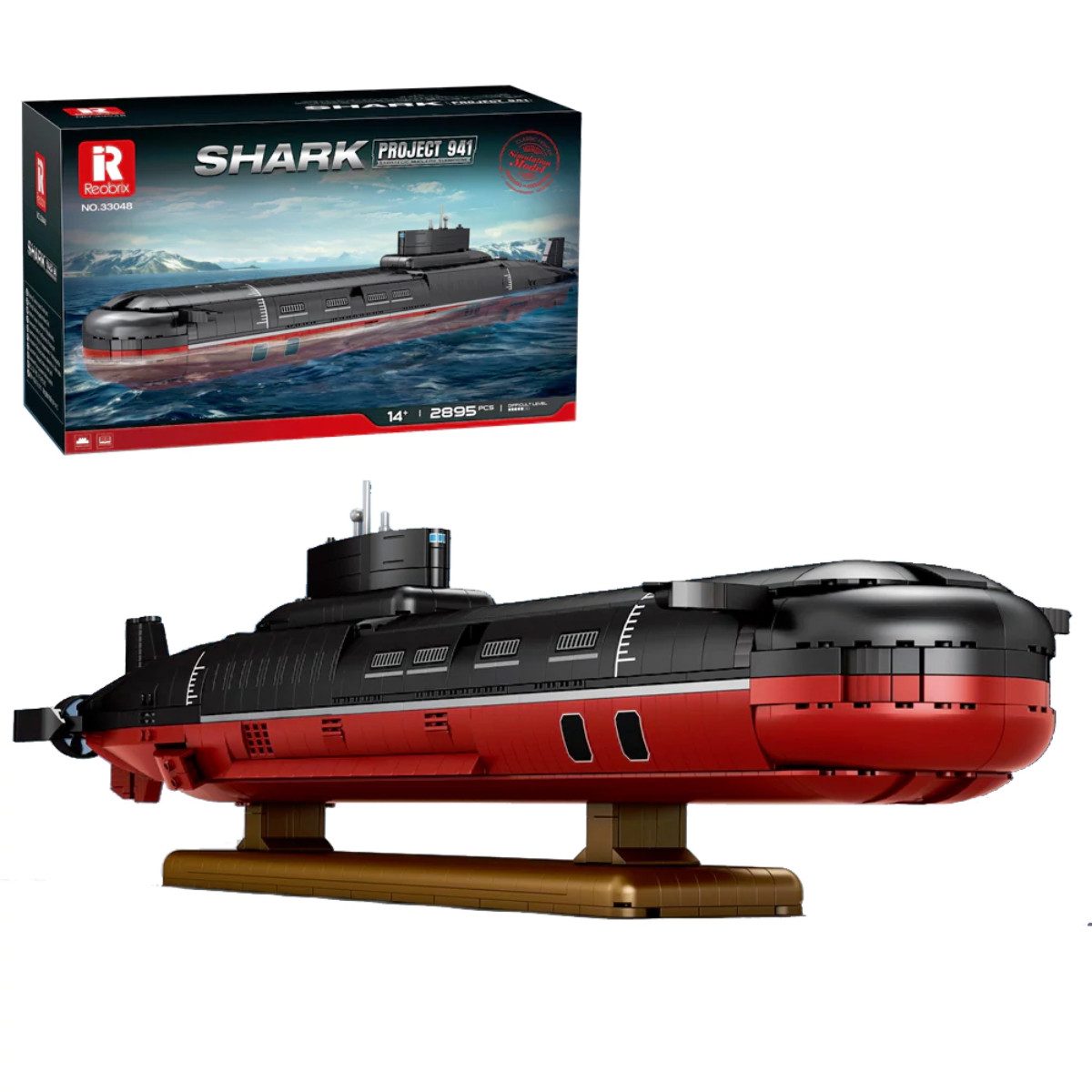 Reobrix 33048 Project 941 U-Boot Shark (Akula) | Typhoon 2895 Teile