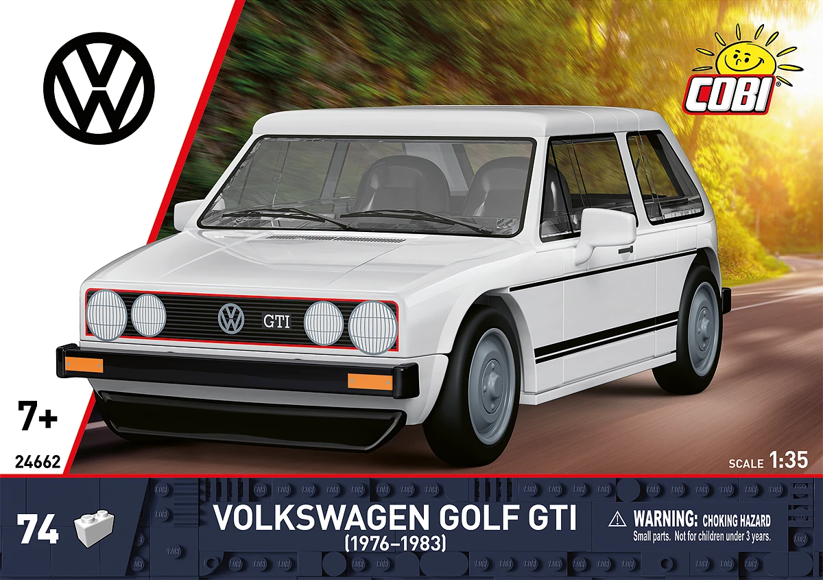 Cobi 24662 VW Golf GTI Mk1 1:35 | 74 Teile