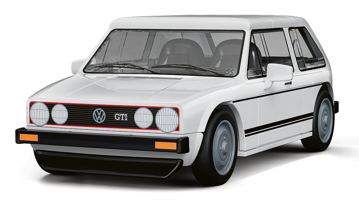 Cobi 24662 VW Golf GTI Mk1 1:35 | 74 Teile – Bild 3