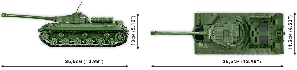 COBI IS-3 Sowjetischer Schwerer Panzer (1:28) – Bild 9