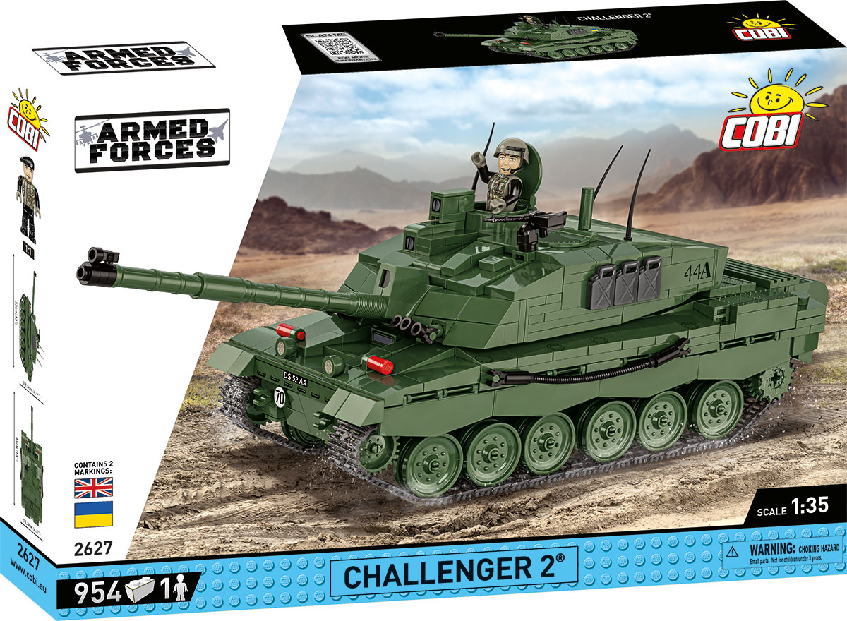 COBI 2627 Challenger 2 Kampfpanzer 1:35 | UK & Ukraine