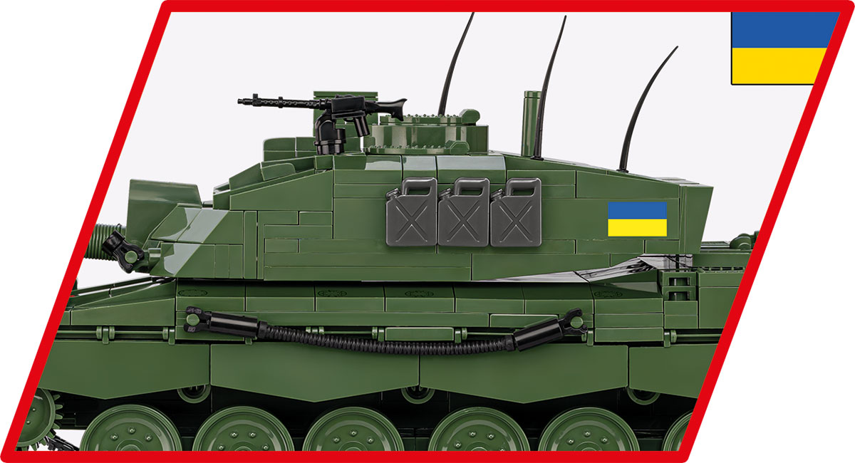 COBI 2627 Challenger 2 Kampfpanzer 1:35 | UK & Ukraine – Bild 7