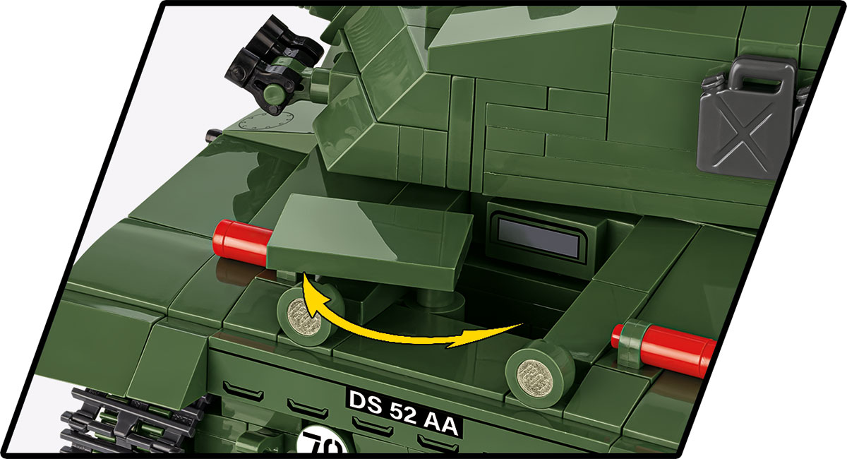 COBI 2627 Challenger 2 Kampfpanzer 1:35 | UK & Ukraine – Bild 9