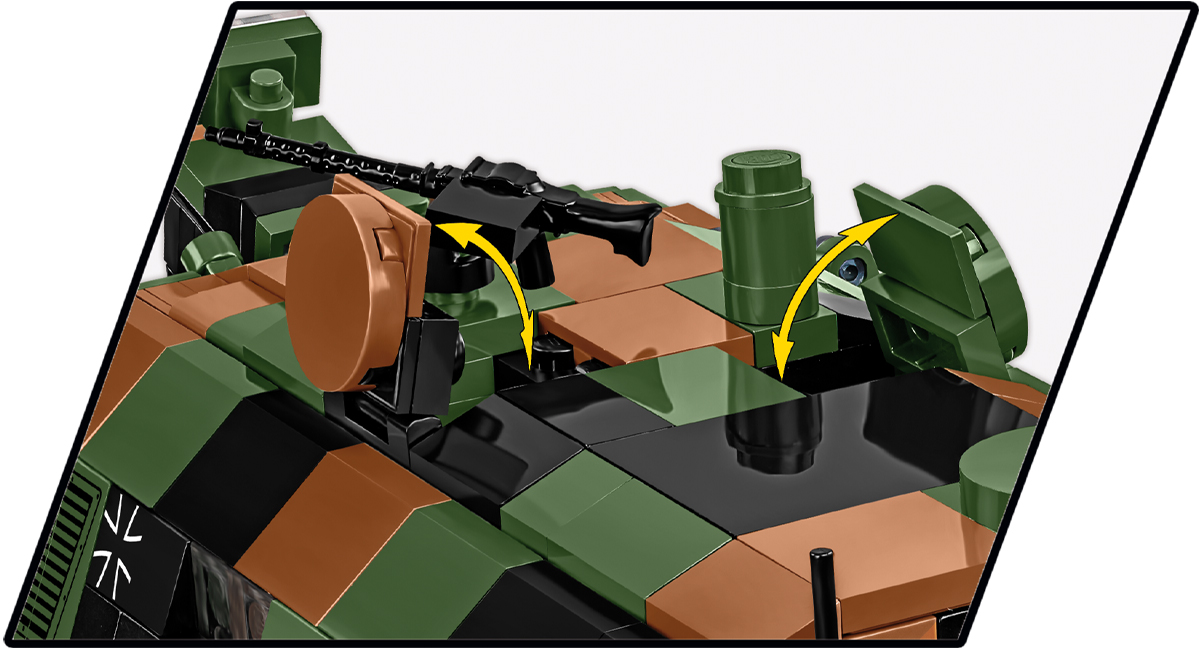 COBI 2628 Panzerhaubitze 2000 1:35 | PzH 2000 Bundeswehr – Bild 6