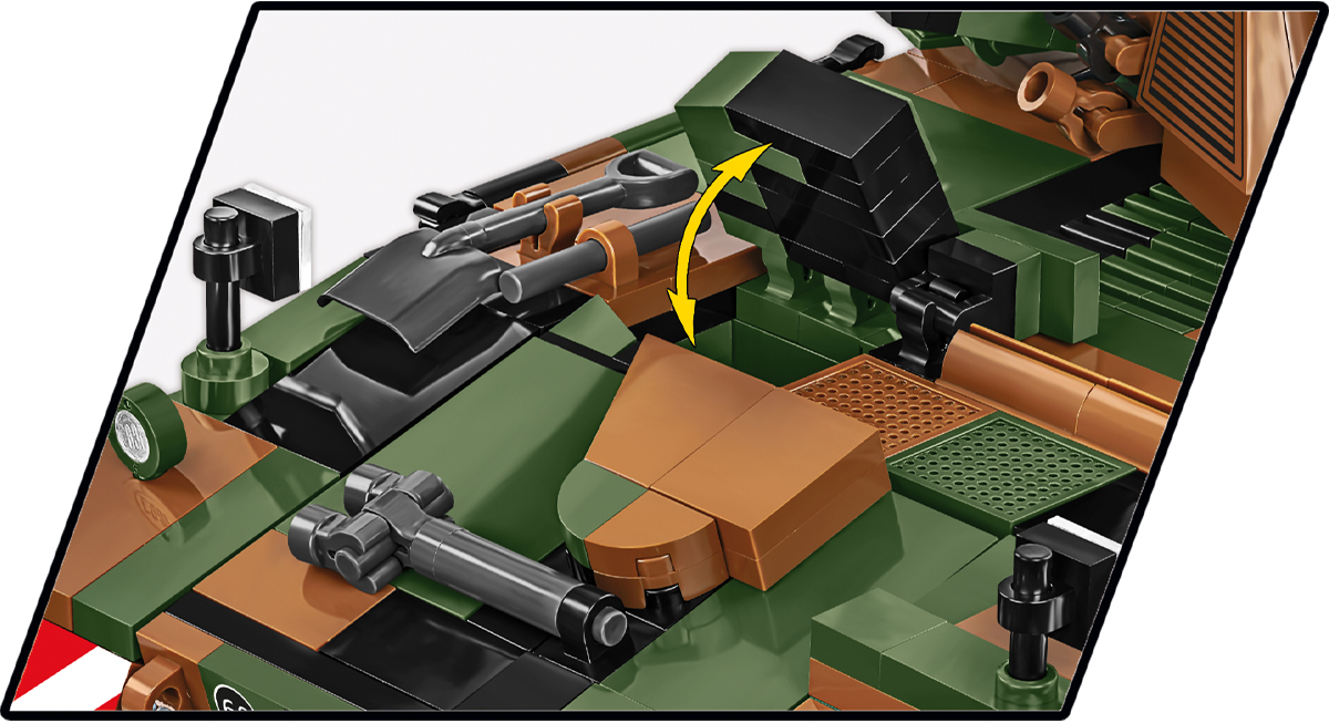 COBI 2628 Panzerhaubitze 2000 1:35 | PzH 2000 Bundeswehr – Bild 7