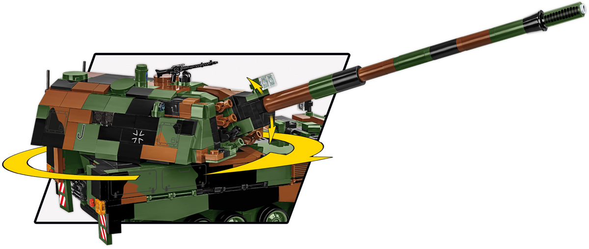 COBI 2628 Panzerhaubitze 2000 1:35 | PzH 2000 Bundeswehr – Bild 9