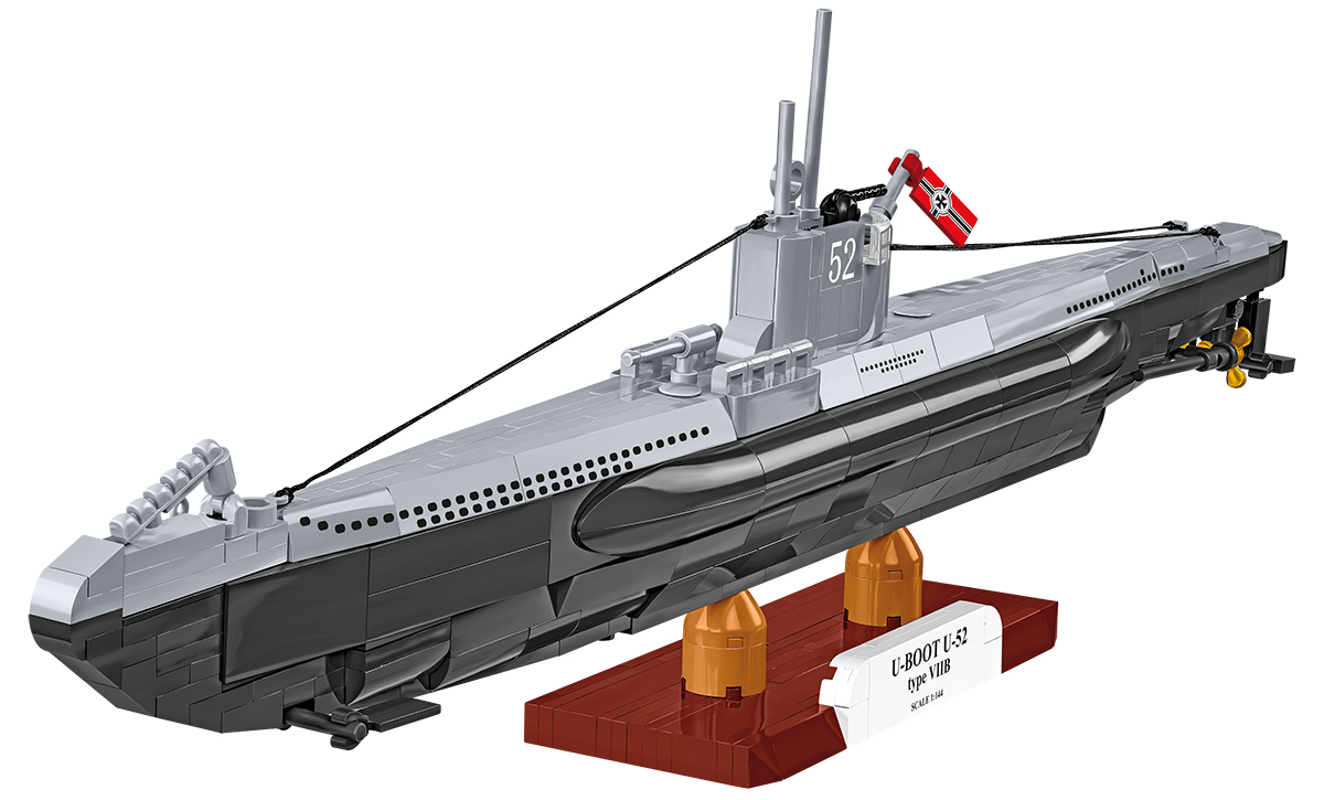 COBI 4852 U-Boot Typ VIIB U-52 1:144 | WWII 474 Teile – Bild 5