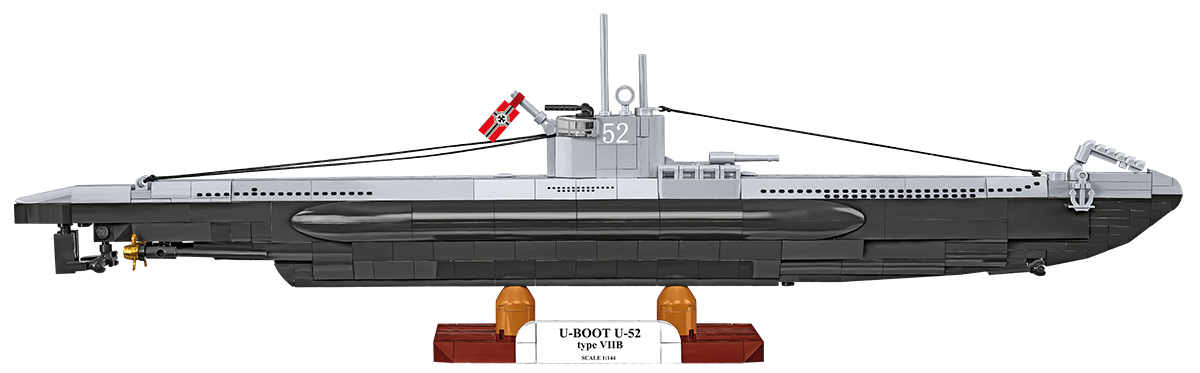 COBI 4852 U-Boot Typ VIIB U-52 1:144 | WWII 474 Teile – Bild 6