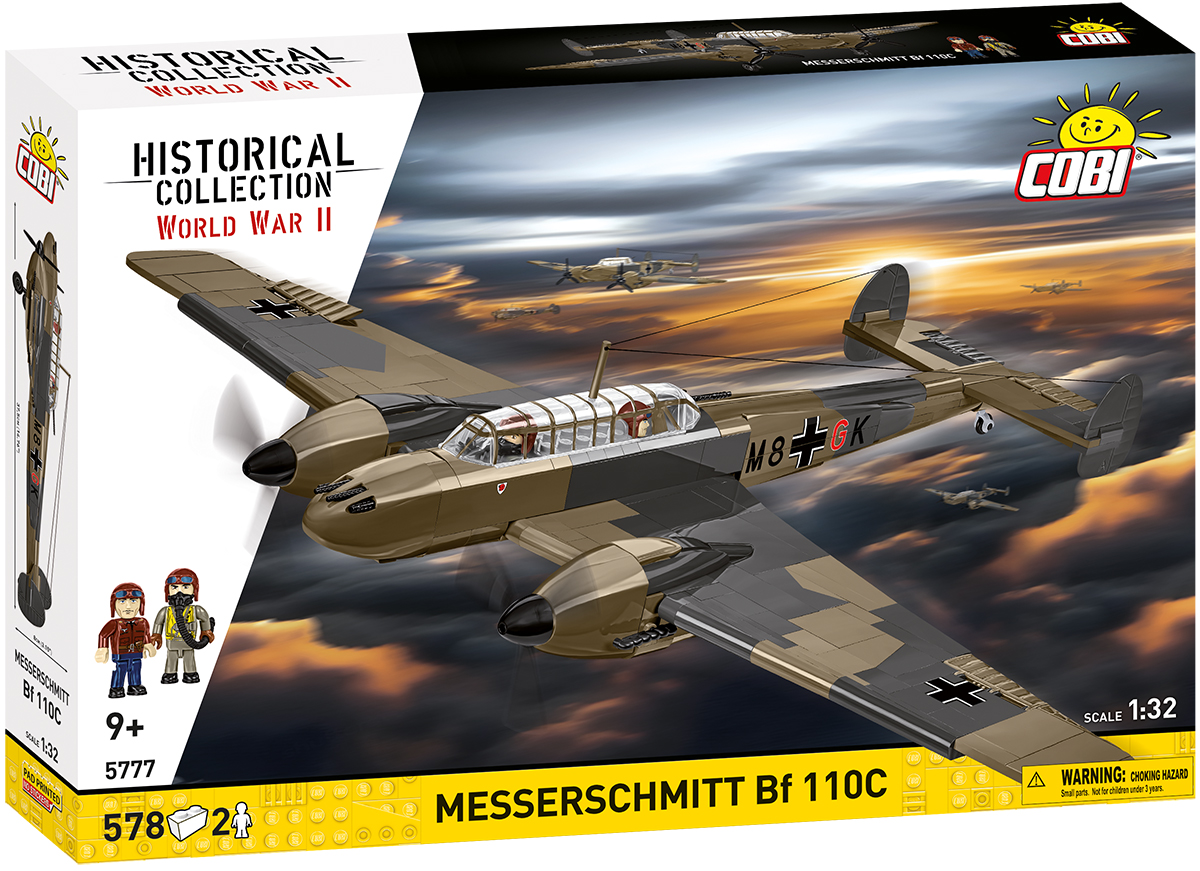 COBI 5777 Messerschmitt Bf 110C | Flugzeug 1:32
