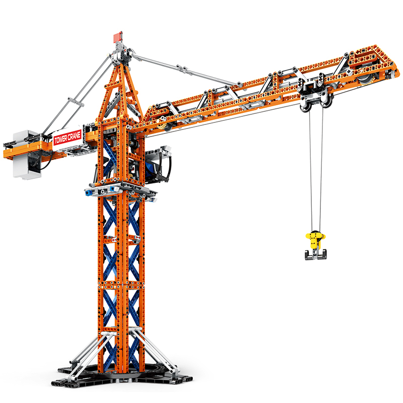 Reobrix 22013 RC Turmdrehkran mit Motoren | Technic 1288 Teile