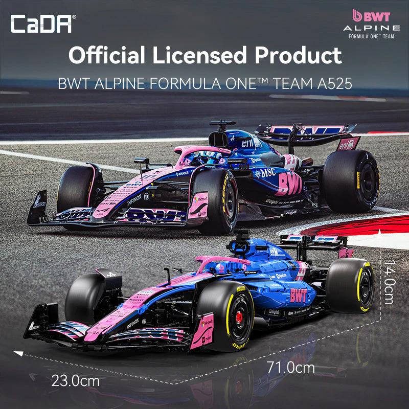 CaDA C64012W BWT Alpine F1 A525 1:8 | 2173 Teile – Bild 5