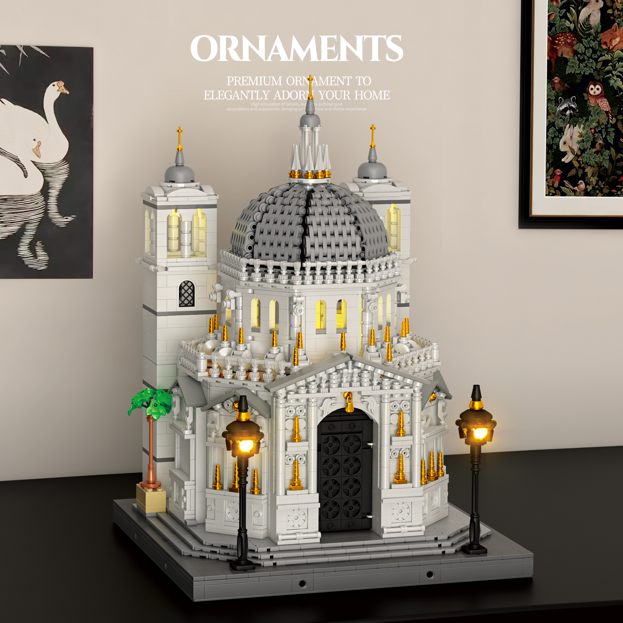 Reobrix 55014 Venezianische Kathedrale mit LED | 4270 Teile – Bild 4